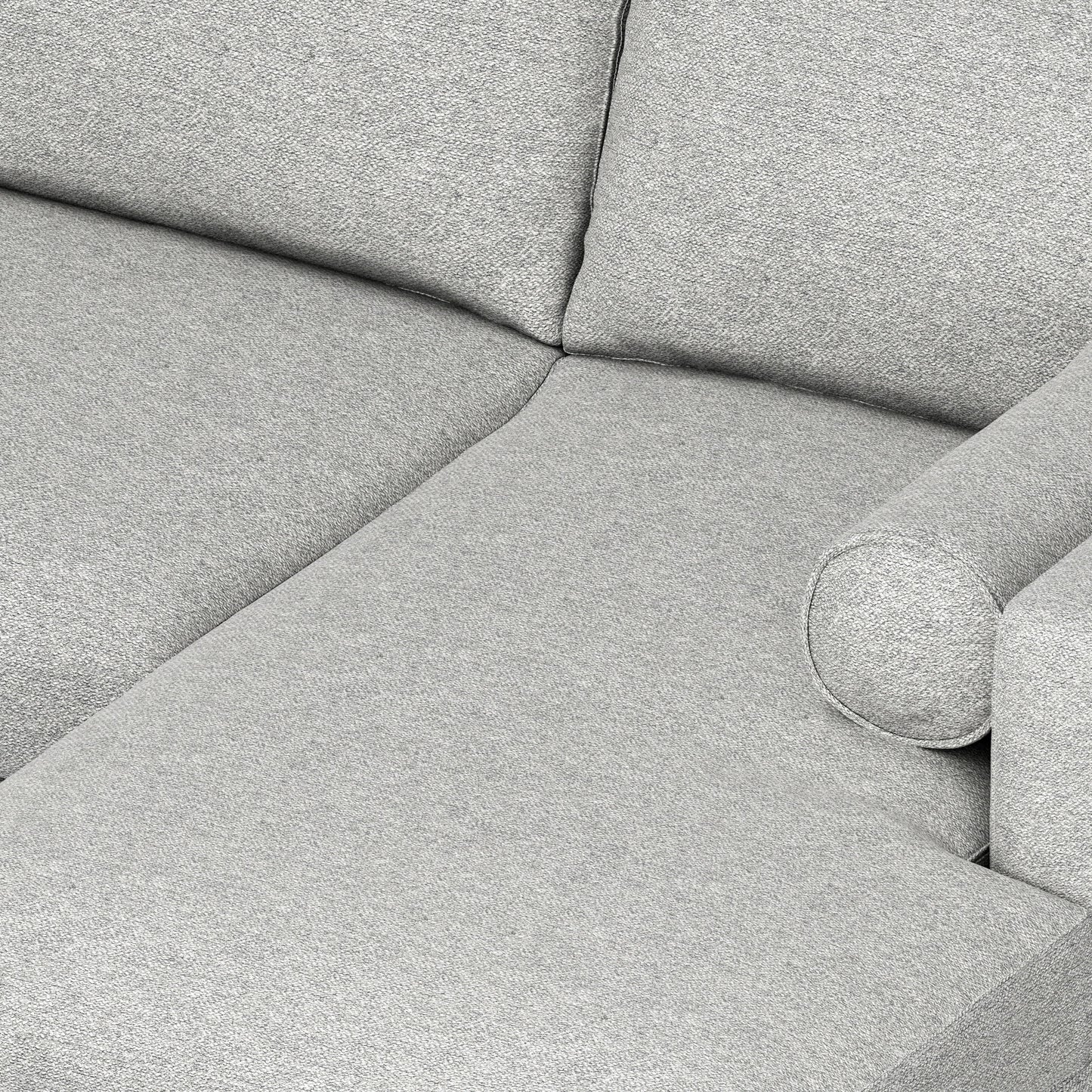 Morrison - Right Sectional Sofa - Mist Gray