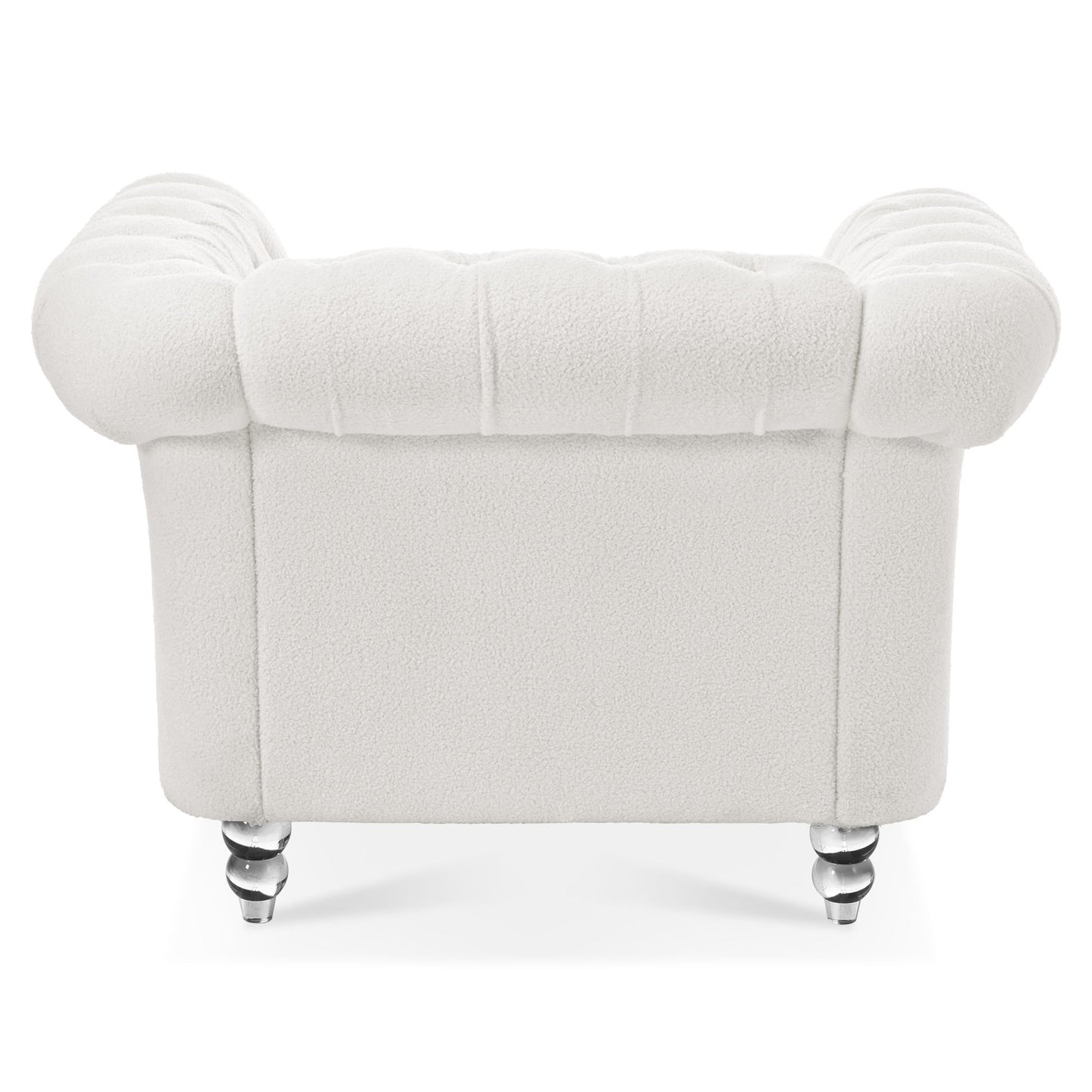 1 Seater Sofa For Living Room - White