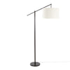 Casper - Contemporary Floor Lamp - Oil Bronze / Natural