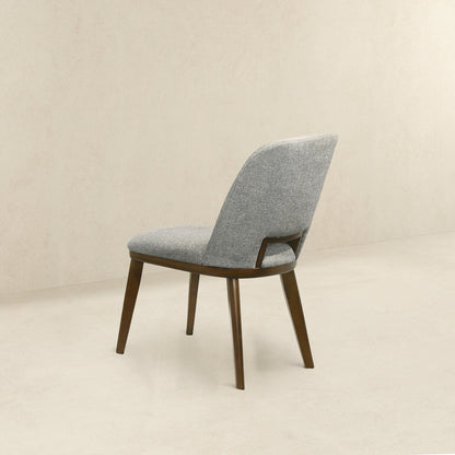 Blake - Dining Chair (Set of 2) - Brown / Light Gray