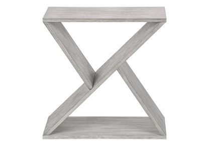 Accent Side Table, Contemporary - Gray Wash