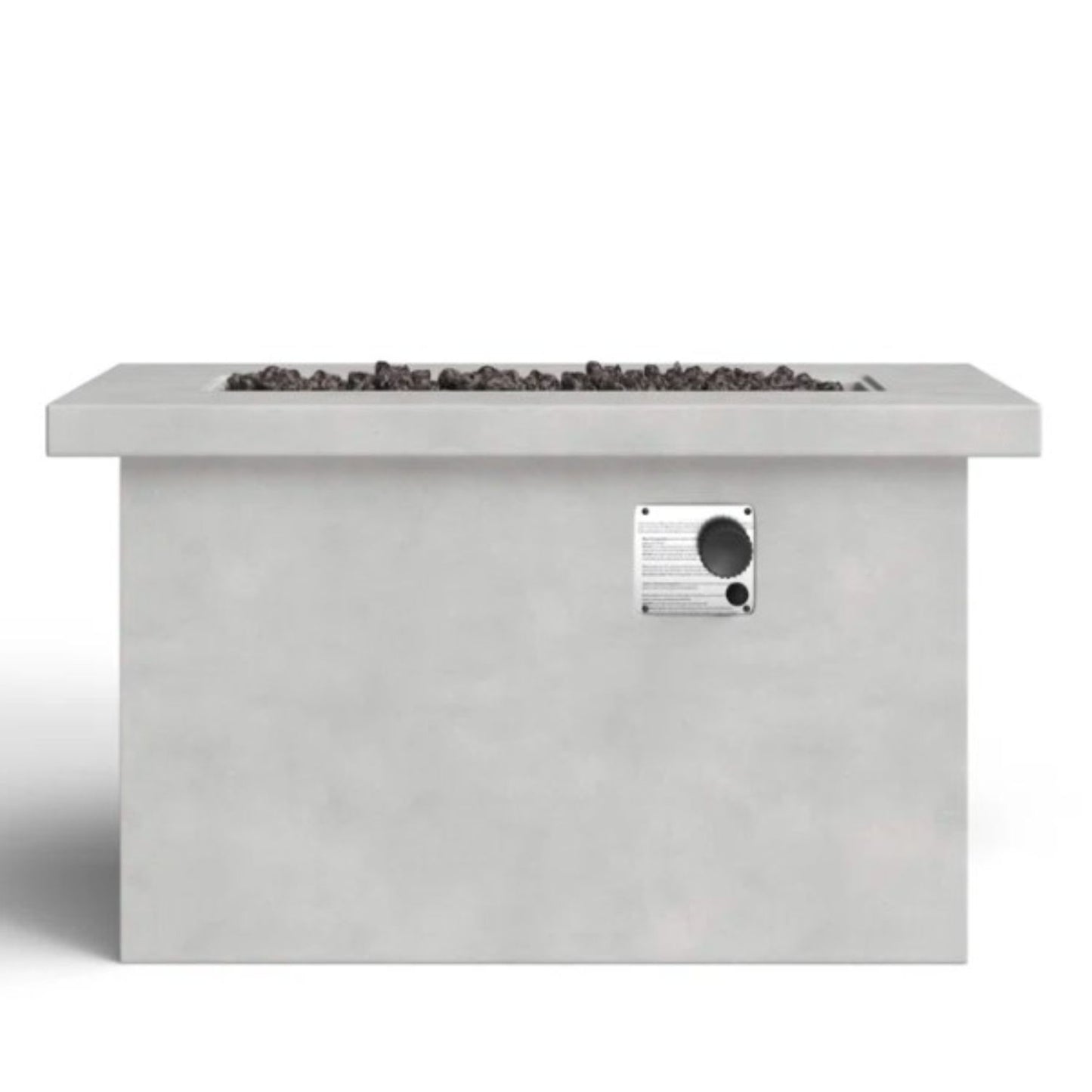 Propane / Gas Outdoor Fire Pit Table - Gray