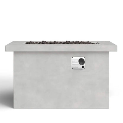 Propane / Gas Outdoor Fire Pit Table - Gray