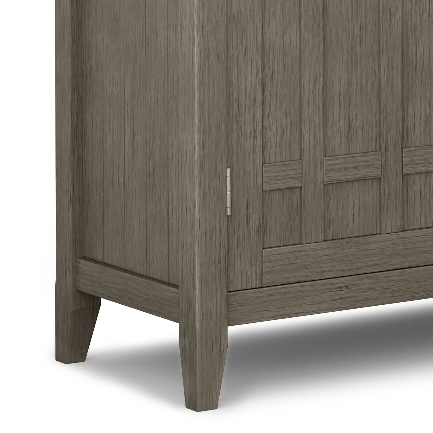 Bedford - Sideboard Buffet And Wine Rack - Farmhouse Gray