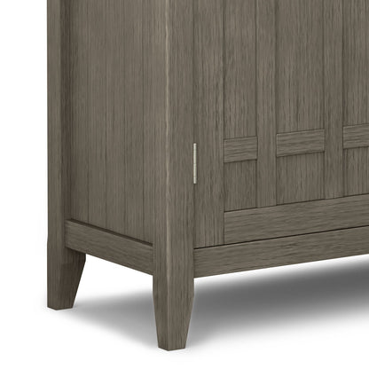 Bedford - Sideboard Buffet And Wine Rack - Farmhouse Gray