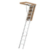 Aluminum Attic Ladder 350-Pound Capacity 22 1 / 2