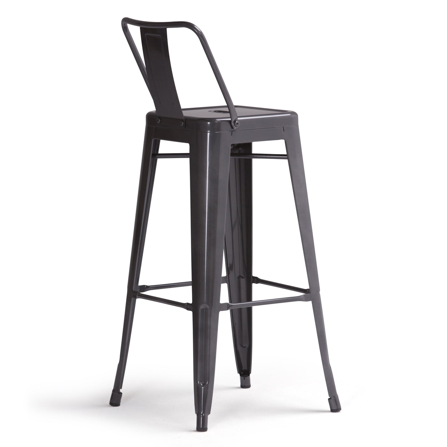 Rayne - Metal Bar Stool (Set of 2) - Gray