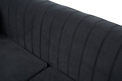 Delray - Sofa - Black