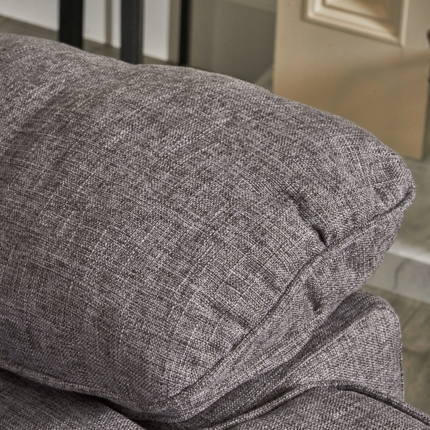 Wide Manual Glider Standard Recliner - Charcoal