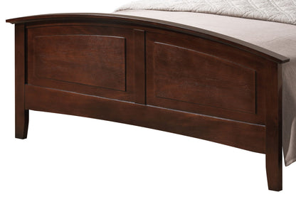Queen Bed For Cozy Spaces Elegant - Cappuccino