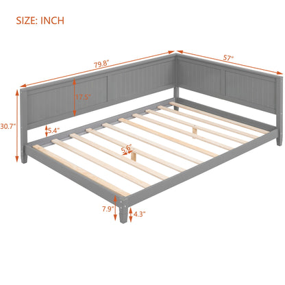 Full Size Daybed / Sofa Bed - Gray