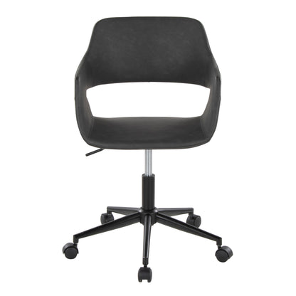 Margarite - Contemporary Task Chair - Black / Gray