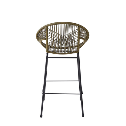 Ferrara - Outdoor Patio Barstool (Set of 2) - Green