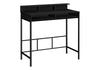 Computer Desk, Home Office, Standing, Storage Shelves, Laptop, Contemporary & Modern - Black