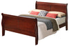 Queen Bed Frame Elegant - Cherry
