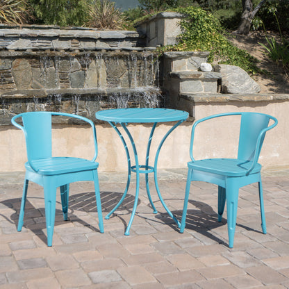 Colmar - 3 Piece Metal Set - Teal