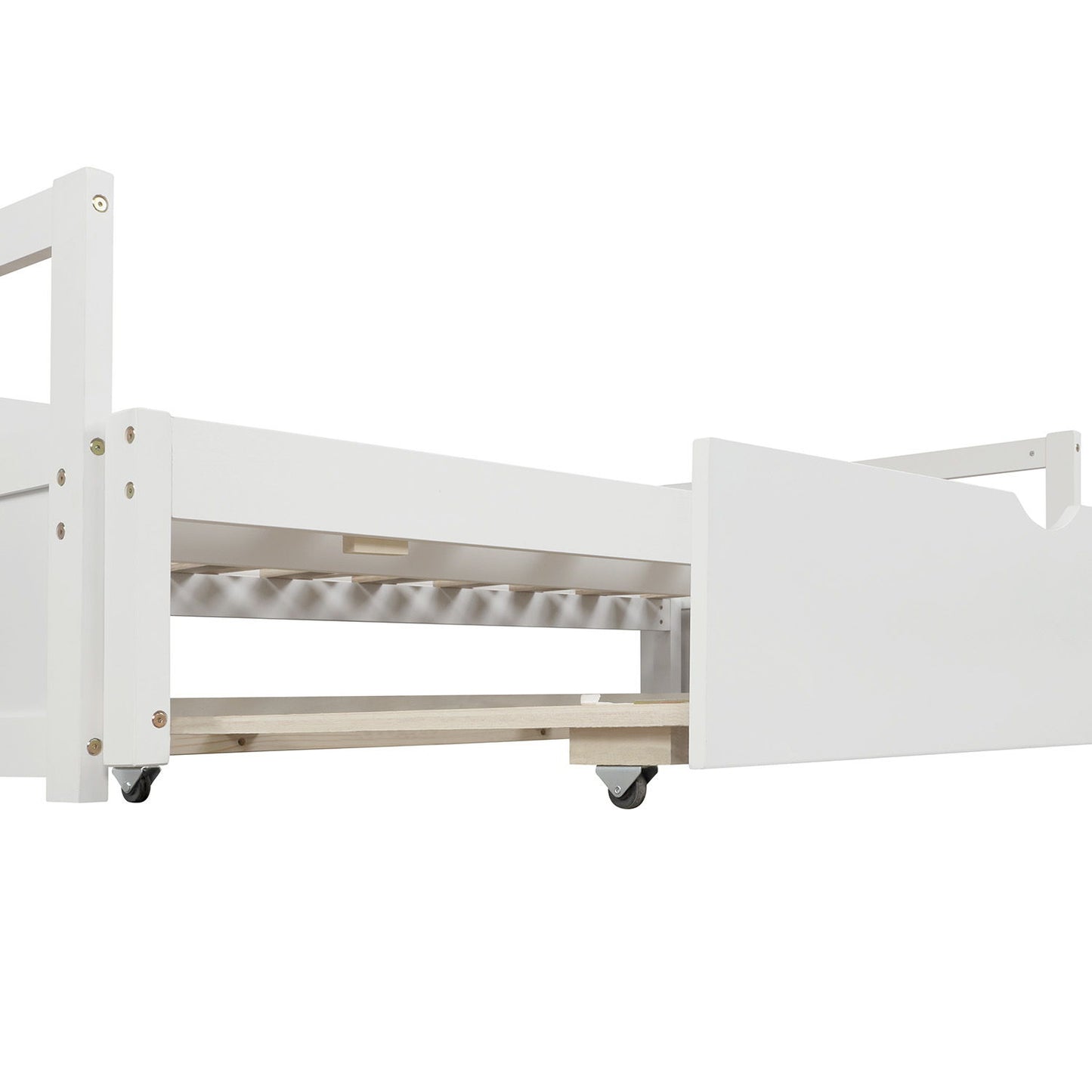 Extending Daybed With Trundle, Daybed With Trundle - White