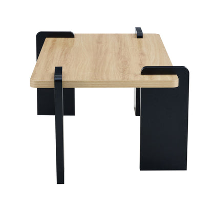 Coffee Table, Suitable For Modern Minimalist Living Rooms - Natural Wood