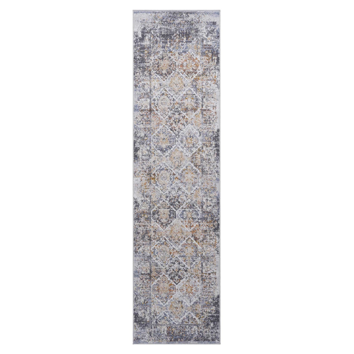 Payas - 2' X 8' Traditional Runner Rug - Multi