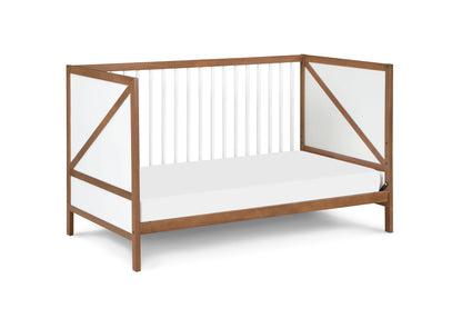 Pixie Zen - 3 In 1 Crib - Walnut / White