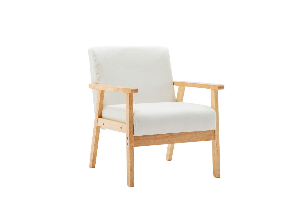 Bahamas - Linen Sofa And Chair With 2 Throw Pillows (Set of 2) - Beige