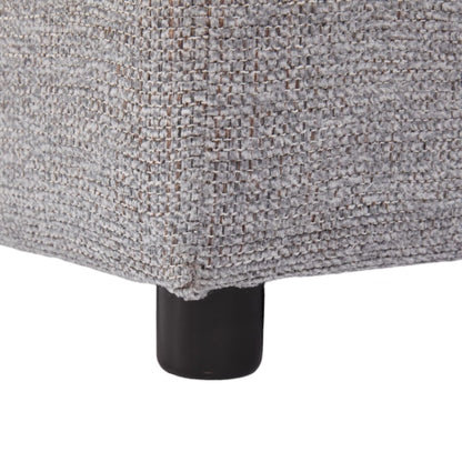 Sectional Sofa Modular Sofa U - Shaped Sofa Couch Sofa Bed L - Shaped Sofa With A Movable Ottoman And Two USB Ports For Living Room - Light Gray
