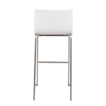 Mara - Contemporary Barstool (Set of 2) - White