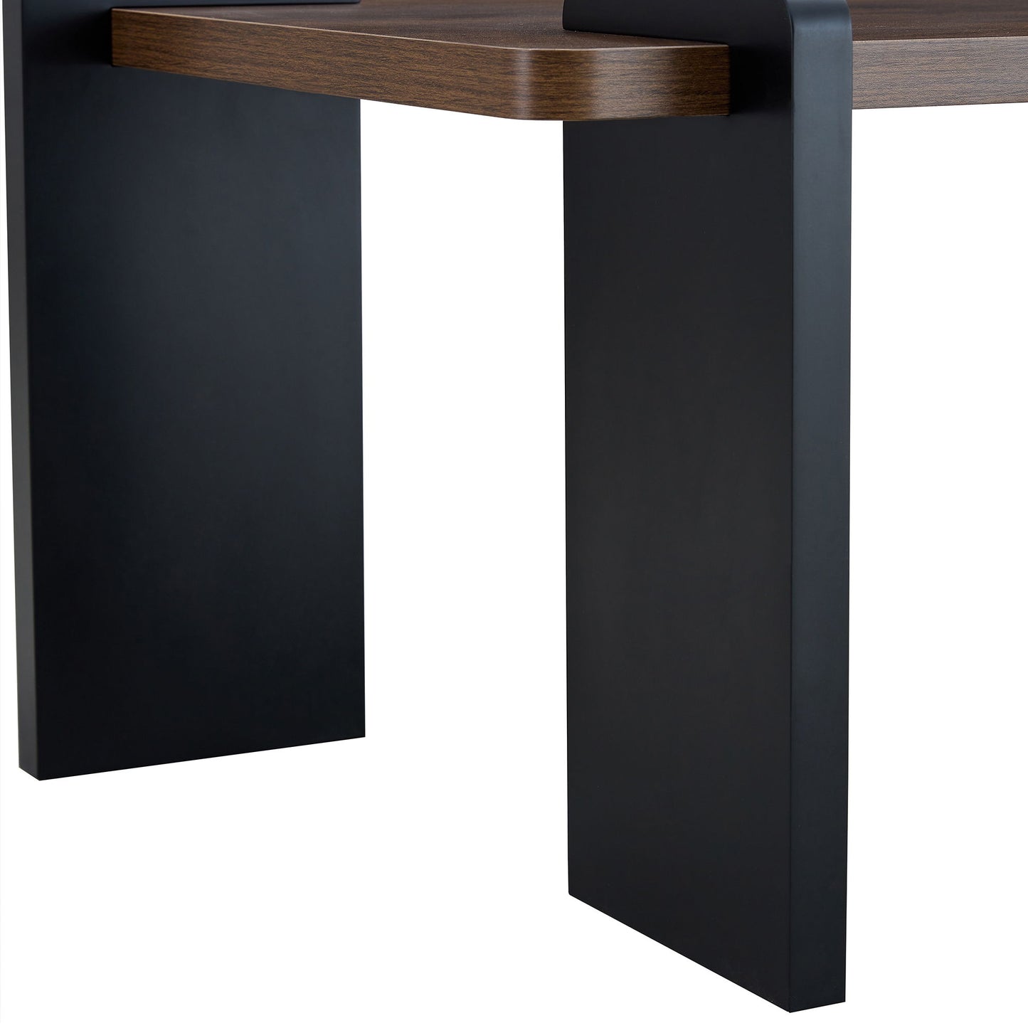 Walnut Colored Coffee Table, Suitable For Modern Minimalist Living Rooms - Walnut