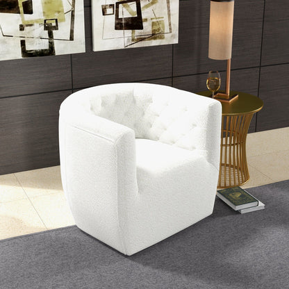 Delaney - Swivel Chair - Fabric - Beige