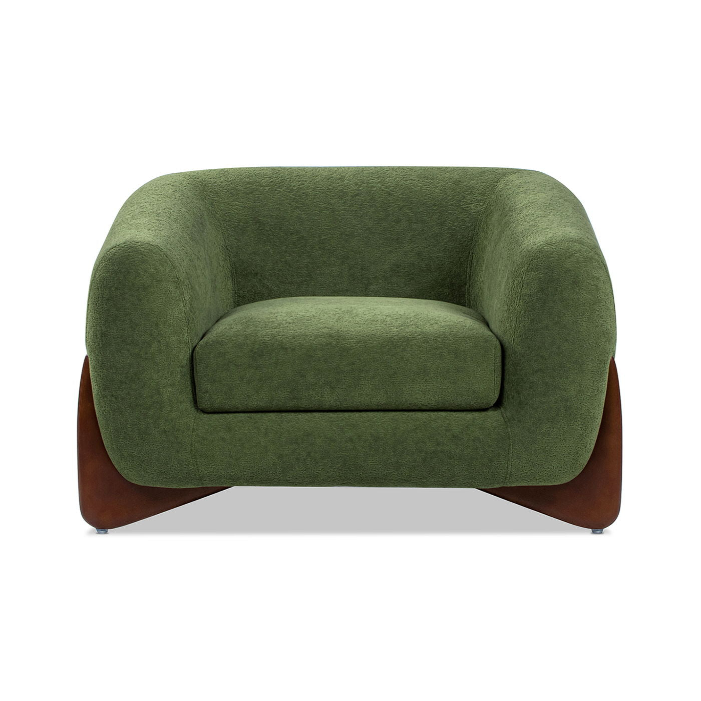 Alpine - Sherpa Arm Chair - Moss Green