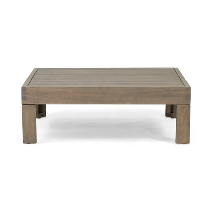 Oana - 3 Piece Love Seat Set With Coffee Table - White
