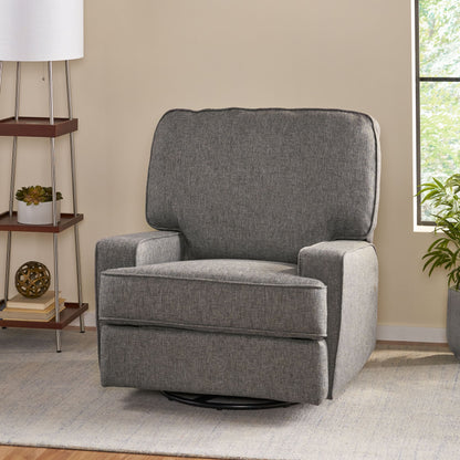Wide Manual Standard Recliner - Charcoal