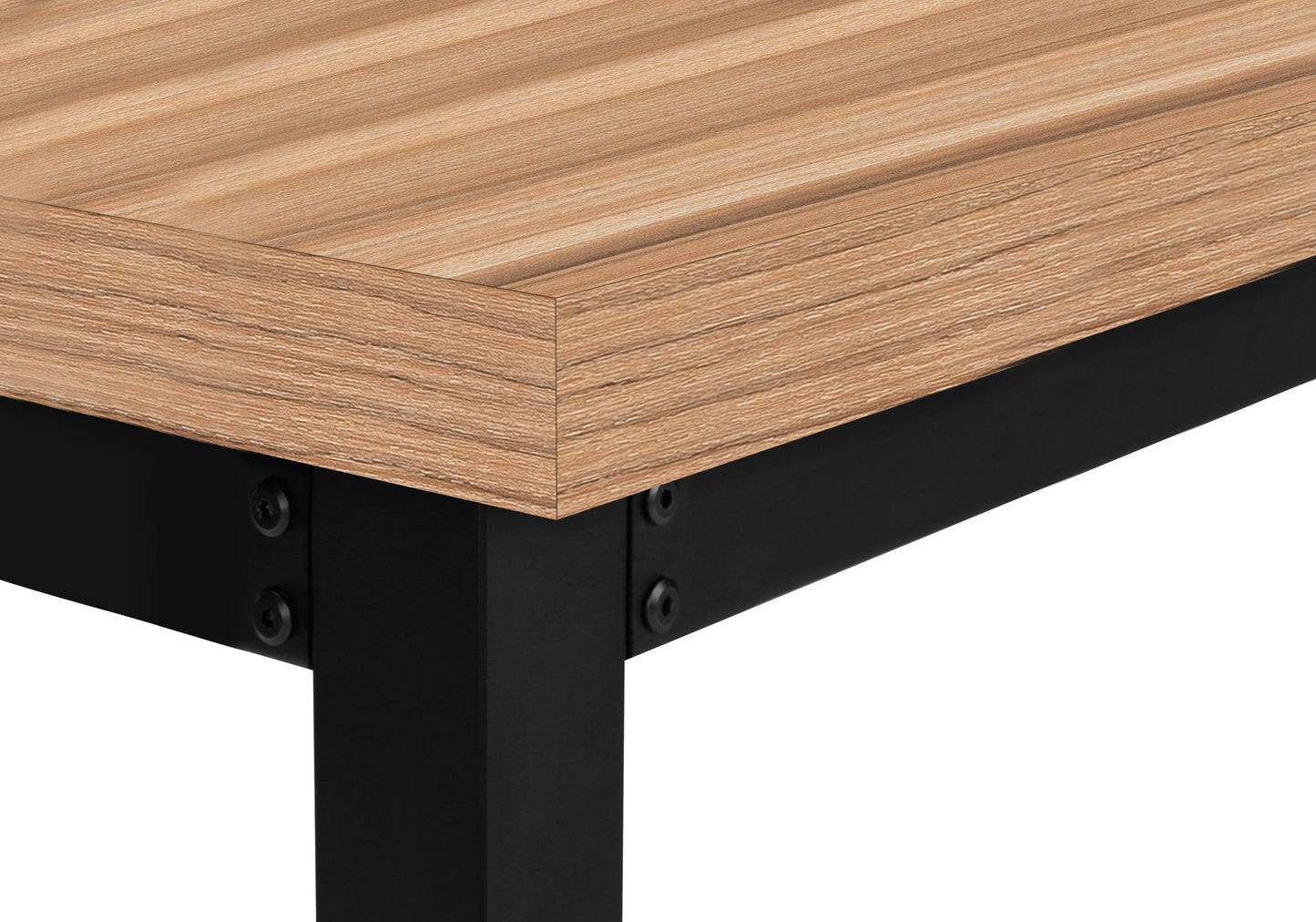 Computer Desk, Home Office, Standing, Adjustable, Laptop, Contemporary & Modern - Brown