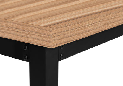 Computer Desk, Home Office, Standing, Adjustable, Laptop, Contemporary & Modern - Brown
