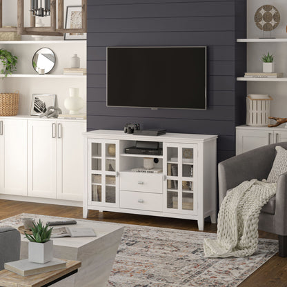 Artisan - Tall TV Media Stand - White