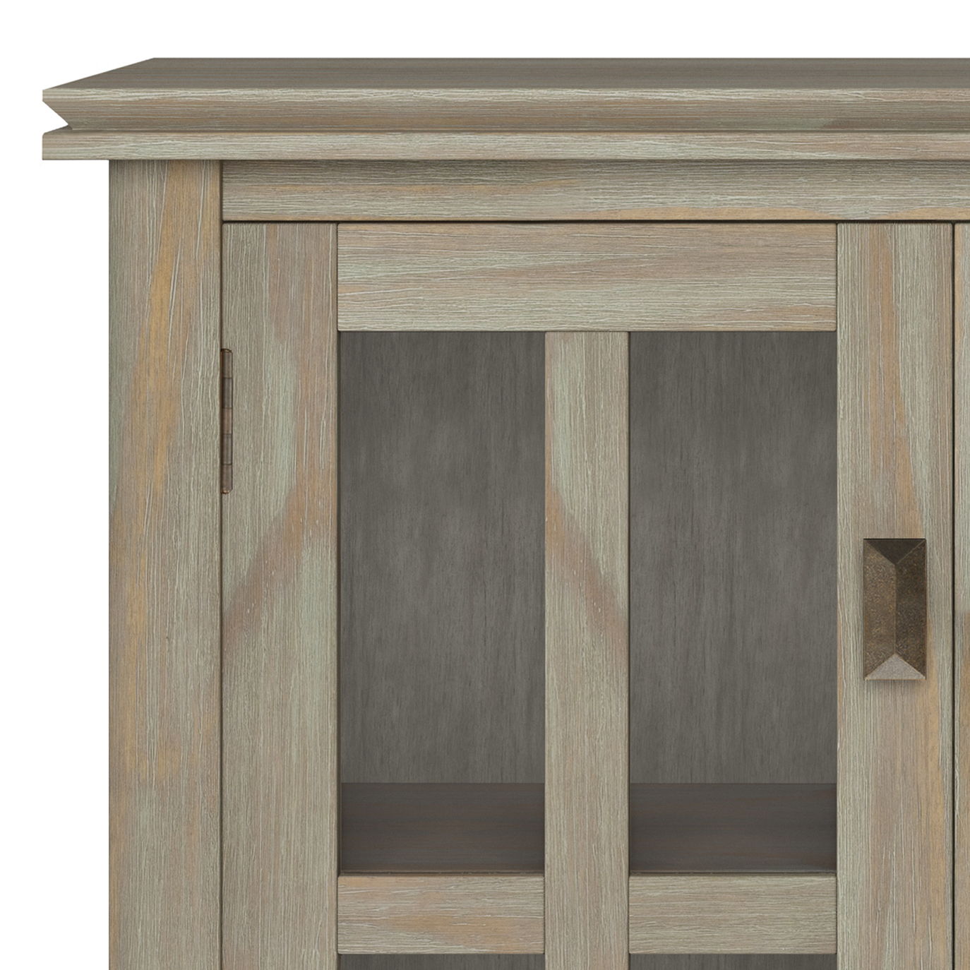 Artisan - Low Storage Cabinet - Distressed Gray