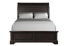 Queen Sleigh Bed - Mahogany