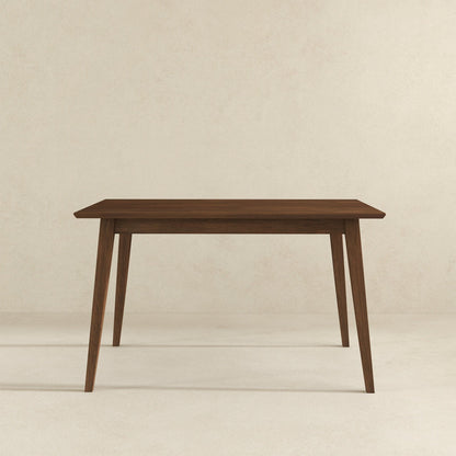 Levi - Modern Rectangular Dining Kitchen Table - Brown