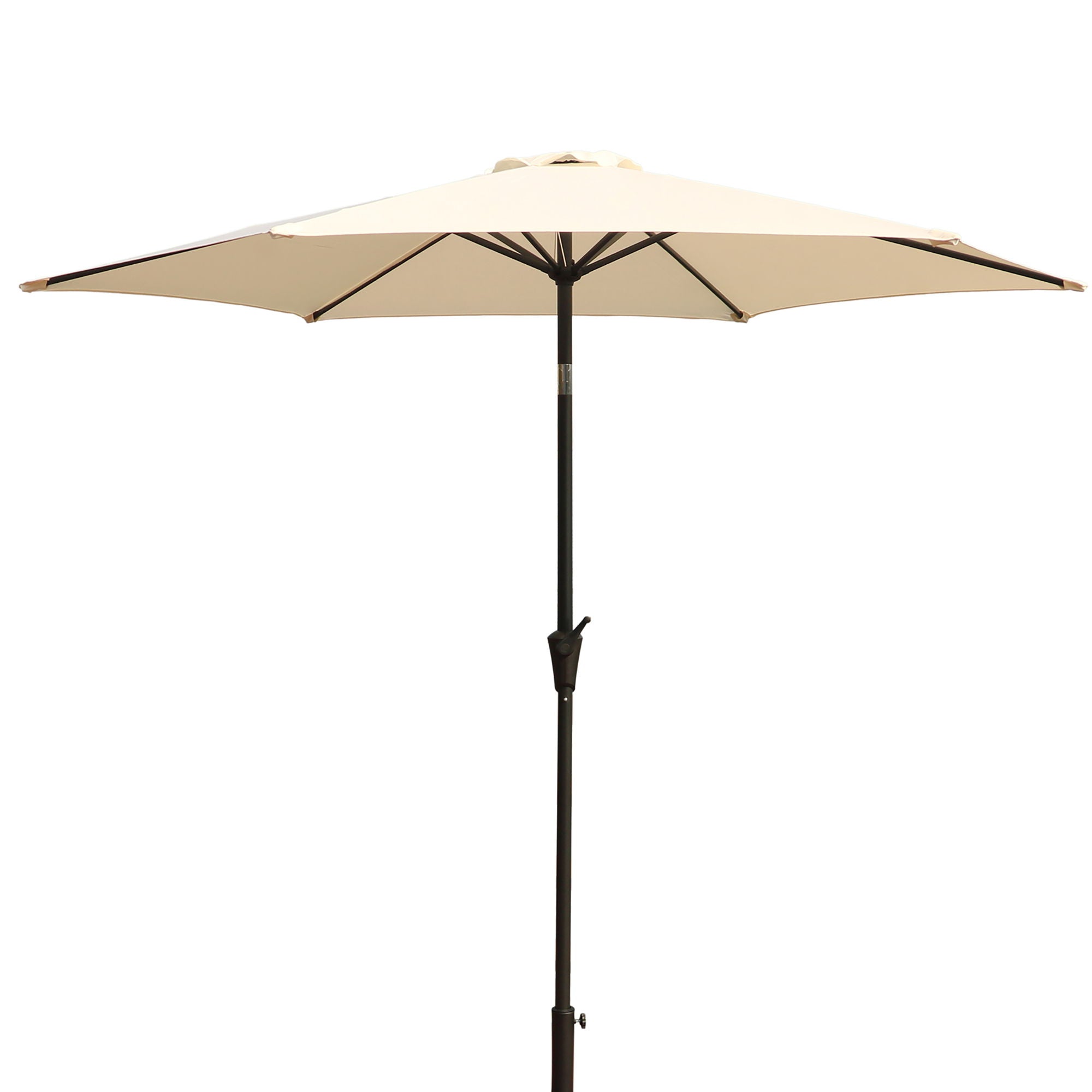 9' Pole Umbrella With Carry Bag - Creme