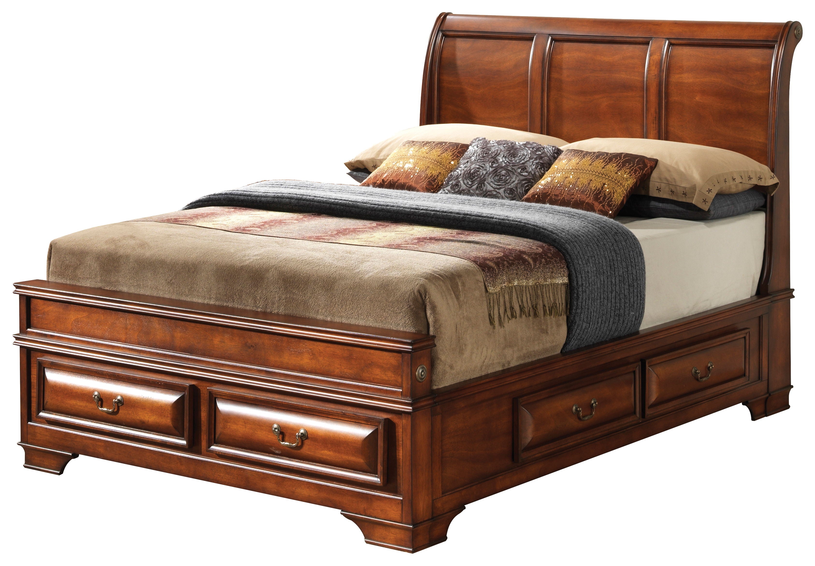 Lavita - Full Storage Bed - Oak