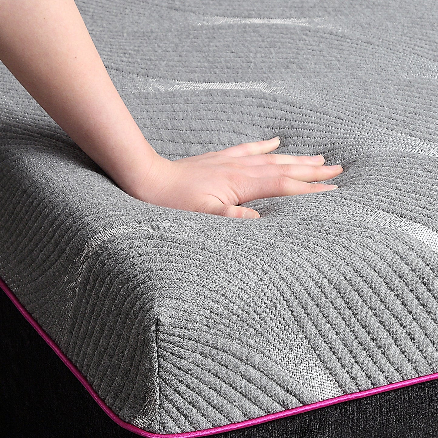 Renew - 11" King Size Cooling Gelcare Memory Foam Mattress - Gray
