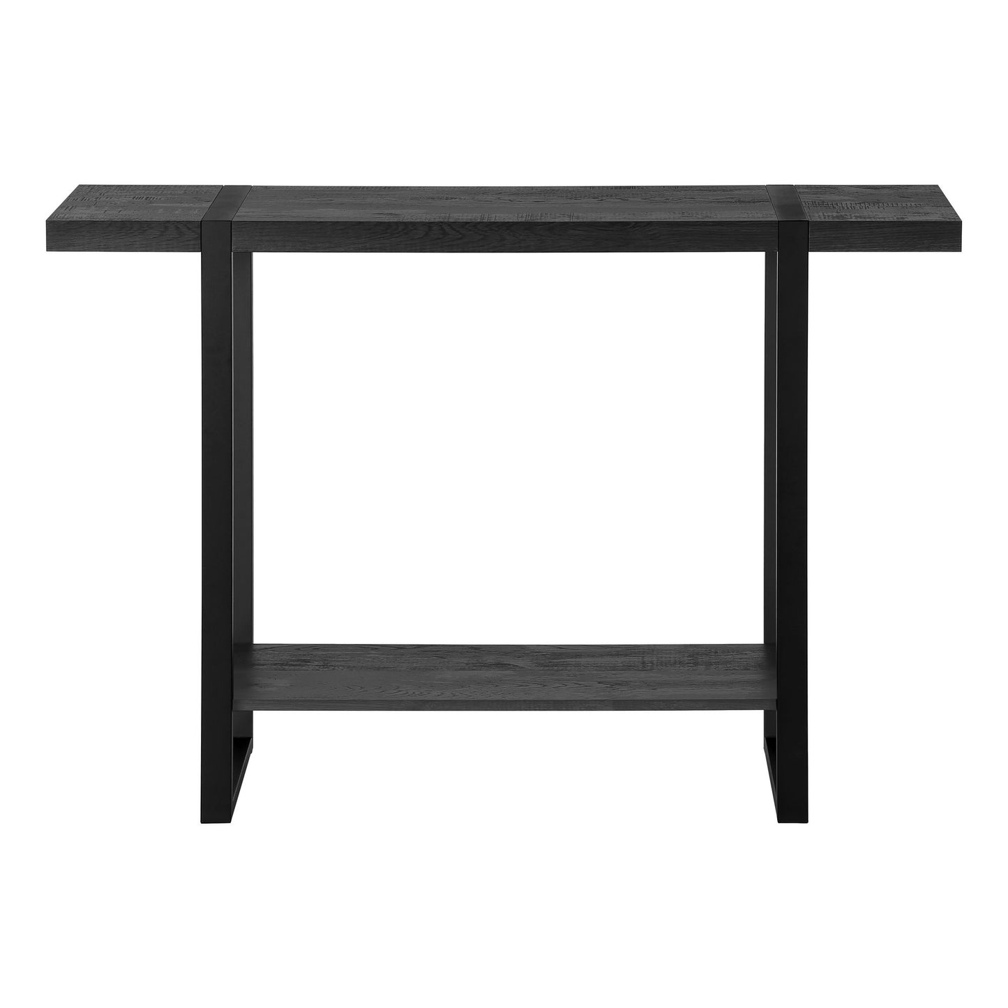 Accent Console Table For Entryway, Contemporary - Black