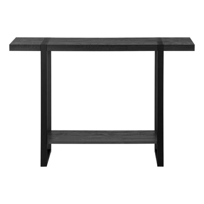 Accent Console Table For Entryway, Contemporary - Black