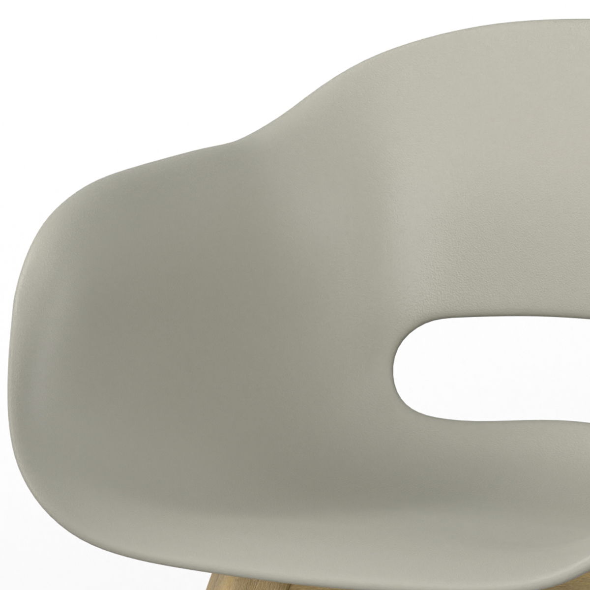 Kona - Outdoor Dining Chair In Plastic (Set of 2) - Taupe