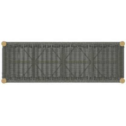 Dahlia - Outdoor Indoor Bench - Gray