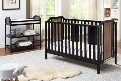 Brees - Changing Table - Black, Brownstone