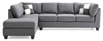 Malone - Versatile Sectional - Gray