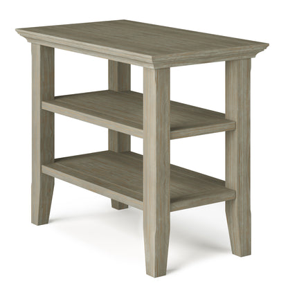 Acadian - Narrow Side Table - Distressed Gray