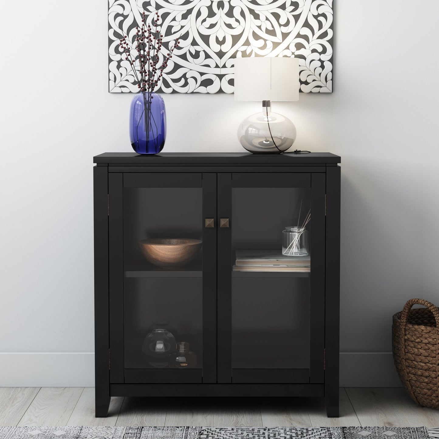 Cosmopolitan - Low Storage Cabinet - Black