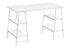 Computer Desk For Home Office, Laptop, Storage Shelves, Contemporary And Modern - White